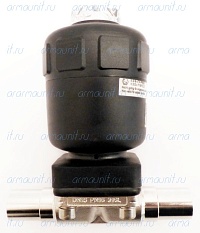 Клапан мембранный с пневмоприводом, тип 2031, A 15 EPDM VG, GD19, Pmed 8.5 bar, Pilot 5-10 bar, Burkert