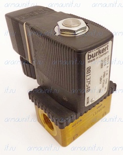 Клапан электромагнитный, тип 6013 A 2.0 FKM MS, G 1/4, PN 0-25 bar, 230 V, 50 Hz, 8 W, 00137540, Burkert