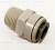 Коннектор PI011223S, 3/8" x 3/8", цанга/наружн. резьба, BSP, ацеталь-сополимер, JG