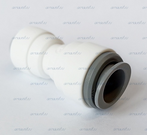 Коннектор прямой понижающий, 1/2" х 3/8", цанга/цанга (PI201612S/PP201612W, JG)