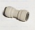 Коннектор прямой PI0412S, 3/8" х 3/8", цанга/цанга, ацеталь-сополимер, JG