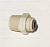 Коннектор PI010823S, 1/4" х 3/8", цанга/нар. резьба BSP, ацеталь-сополимер, JG