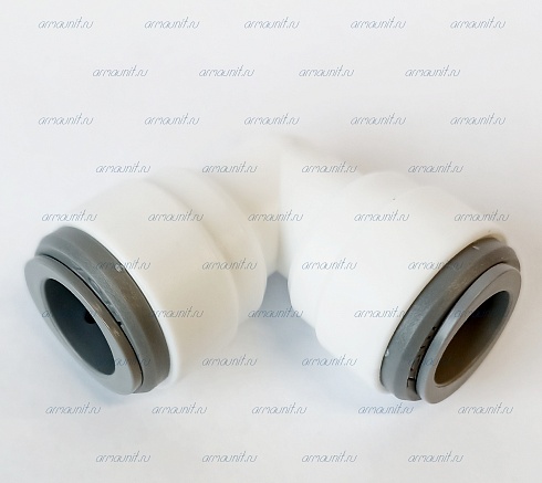 Уголок, 1/2" х 1/2", цанга/цанга, Zqfit (PP0316W, JG)