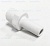 Коннектор PP051222W, 3/8" x 1/4", стержень/нар. резьба NPTF, полипропилен, JG