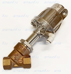 Клапан наклонный седельный с пневмоприводом, 514 15D, 1 9 51 0, Gemu