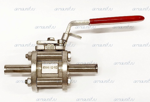 Кран шаровой с ручным управлением PS 4LBWNI025AOXM- KN41010, Meca-inox