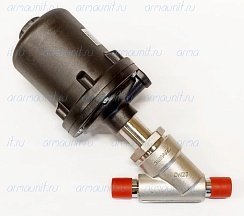 Клапан наклонный седельный с пневмоприводом, 554 20D, 5934 52 1, Gemu