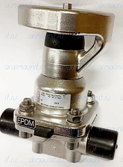 Клапан мембранный с ручным управлением 654 25D 173417 02TH, Gemu