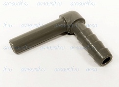 Штуцер угловой PI290808S, 1/4" x 1/4", стержень/штуцер, JG
