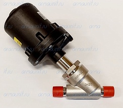 Клапан наклонный седельный  с пневмоприводом, 554 20D 5934 51 1, Gemu