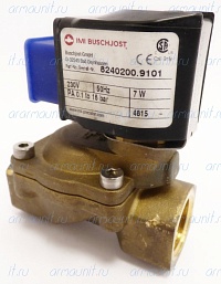 Клапан электромагнитный тип 8240200.9101, 4815, Buschjost