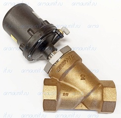 Клапан наклонный седельный  с пневмоприводом, 554 50D, 1 9 5 1, Gemu