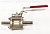 Кран шаровой с ручным управлением PS 4LBWNI025AOXM- KN41010, Meca-inox