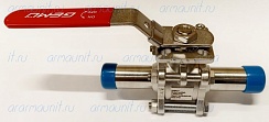 Кран шаровой с ручным управлением B24 25D 59 C35TL SF5, Gemu