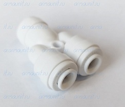 Распределитель 2-ходовой, 1/4" х 1/4" х 1/4", цанга/цанга/цанга (PI2308S, JG)
