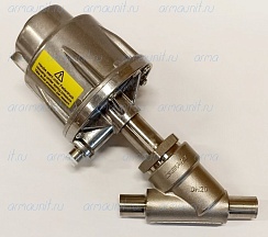 Клапан наклонный седельный с пневмоприводом, 514 20D, 5934 51 1, Gemu