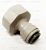 Переходник CI321216FS, 3/8" x 3/4", цанга/внут. резьба BSP, ацеталь-сополимер, JG