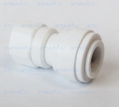 Переходник, 3/8" х 1/4", цанга/внутр. резьба (PI451222S, JG)