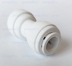 Коннектор прямой, 3/8" х 3/8", цанга/цанга (PI0412S JG)
