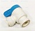 Кран шаровой запорный угловой PPSV501222W, 3/8" х 1/4", цанга/внутр. резьба, JG