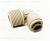 Уголок резьбовой PI480823S, 1/4" x 3/8", цанга/нар. резьба NPTF, ацеталь-сополимер, JG