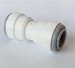 Коннектор прямой, 1/2" х 1/2", цанга/цанга (PI0416S, JG)